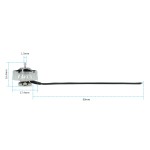 Moteur GEPRC SPEEDX2 1303.5 3800KV/5500KV d'origine - Matériel en aluminium aéronautique 7075-T
